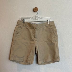 J.Crew. 8. Like new. Chino broken in. Khaki.